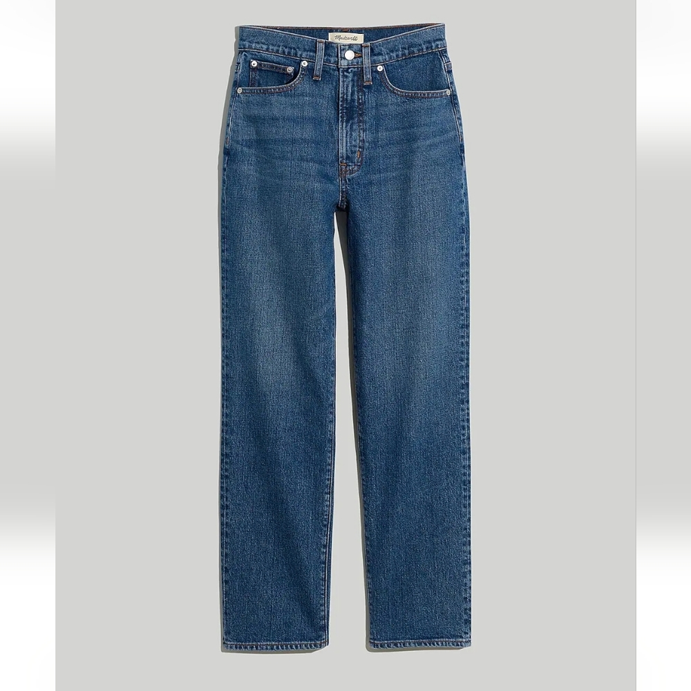 Madewell perfect vintage straight jean
